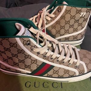 Gucci Men's Tennis 1977 High Top Sneakers